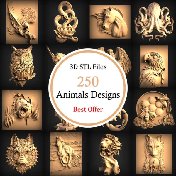 250Animal Animals Designs